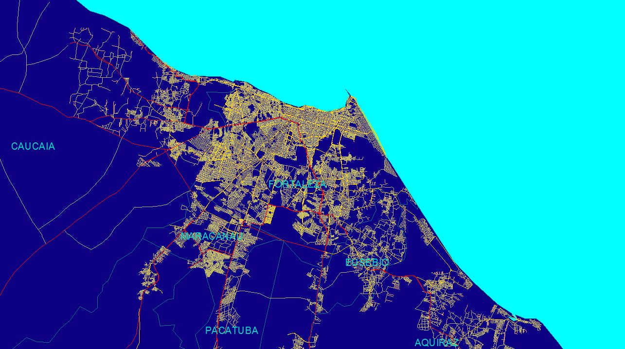 Mapas Digitais de Fortaleza
